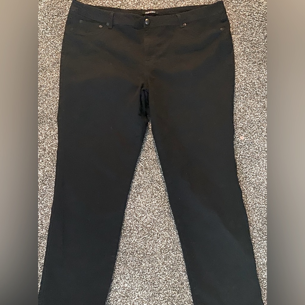 Black Roz & Ai jean pants